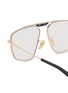 细节 - 点击放大 - BALENCIAGA - Square Metal Optical Glasses