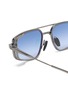 细节 - 点击放大 - AKONI EYEWEAR - Acetate Metal Atlantis Aviator Sunglasses