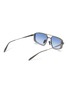 模特儿示范图 - 点击放大 - AKONI EYEWEAR - Acetate Metal Atlantis Aviator Sunglasses