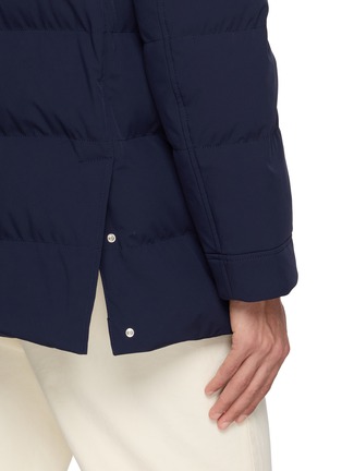  - BRUNELLO CUCINELLI - Detachable Hood Stretch Padded Jacket