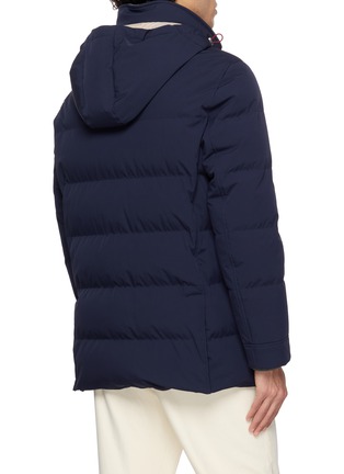 背面 - 点击放大 - BRUNELLO CUCINELLI - Detachable Hood Stretch Padded Jacket