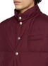 细节 - 点击放大 - BRUNELLO CUCINELLI - Detachable Hood Quilted Padded Gilet