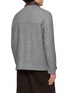 背面 - 点击放大 - BRUNELLO CUCINELLI - Contrast Collar Cashmere Silk Jacket