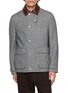 首图 - 点击放大 - BRUNELLO CUCINELLI - Contrast Collar Cashmere Silk Jacket
