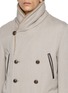  - BRUNELLO CUCINELLI - Double Breasted Water Resistant Wool Cashmere Coat