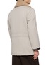 背面 - 点击放大 - BRUNELLO CUCINELLI - Double Breasted Water Resistant Wool Cashmere Coat