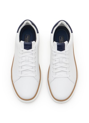 细节 - 点击放大 - COLE HAAN - Grandpro Court Skyweave Leather Men's Sneakers