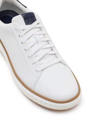 细节 - 点击放大 - COLE HAAN - Grandpro Court Skyweave Leather Men's Sneakers