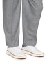 模特儿示范图 - 点击放大 - COLE HAAN - Grandpro Court Skyweave Leather Men's Sneakers