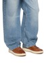 模特儿示范图 - 点击放大 - COLE HAAN - Grandpro Court Skyweave Leather Men's Sneakers