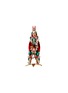 细节 –点击放大 - LUXURY CZECH JEWELRY - Small Rhinestone Glitzy Gleam Christmas Tree — Red/Green