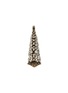 细节 –点击放大 - LUXURY CZECH JEWELRY - Medium Rhinestone Magical Star Christmas Tree — Crystal Clear