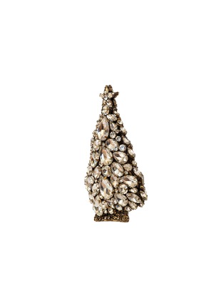 细节 –点击放大 - LUXURY CZECH JEWELRY - Medium Rhinestone Magical Star Christmas Tree — Crystal Clear