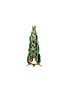 细节 –点击放大 - LUXURY CZECH JEWELRY - Small Rhinestone Glitzy Gleam Christmas Tree — Green