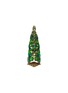 细节 –点击放大 - LUXURY CZECH JEWELRY - Medium Rhinestone Magical Star Christmas Tree — Green
