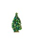 细节 –点击放大 - LUXURY CZECH JEWELRY - Medium Rhinestone Magical Star Christmas Tree — Green