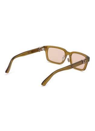 模特儿示范图 - 点击放大 - DIOR - Oblique S5F Acetate Square Sunglasses