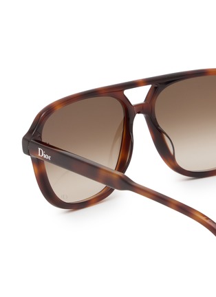 细节 - 点击放大 - DIOR - Dioribbon A1I Acetate Aviator Sunglasses