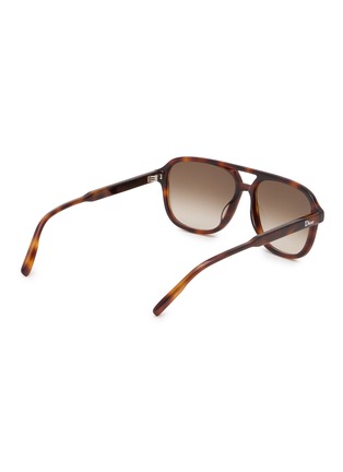 模特儿示范图 - 点击放大 - DIOR - Dioribbon A1I Acetate Aviator Sunglasses