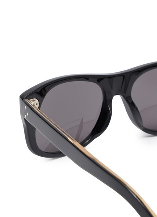 细节 - 点击放大 - CELINE - 3 Dots Acetate Round Sunglasses
