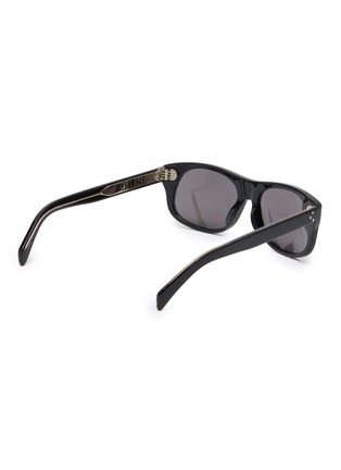 模特儿示范图 - 点击放大 - CELINE - 3 Dots Acetate Round Sunglasses