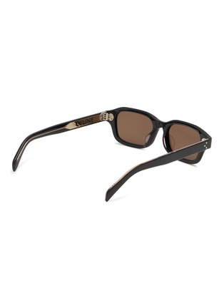 模特儿示范图 - 点击放大 - CELINE - Celine 3 Dots Acetate Square Sunglasses