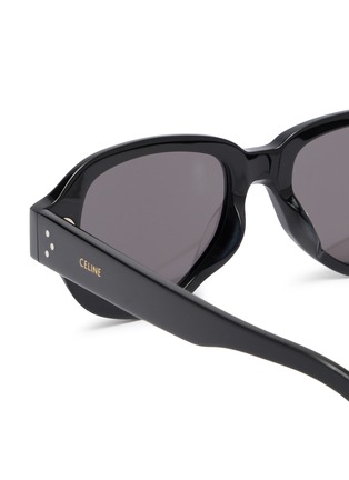 细节 - 点击放大 - CELINE - 3 Dots Acetate Round Sunglasses