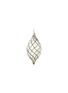 首图 –点击放大 - SHISHI - Gold Diagonal Lines Glass Drop Ornament