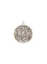 首图 –点击放大 - SHISHI - Gold Beaded Leaves Clear Glass Ball