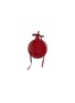 首图 –点击放大 - SHISHI - Transparent Red With Velvet Bow Glass Ball