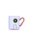 首图 –点击放大 - ICHENDORF MILANO - Candy Cane Handle Mug With Wreath — Lilac