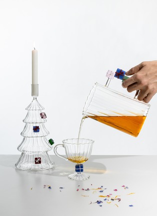 细节 –点击放大 - ICHENDORF MILANO - Christmas Tree With Gifts Candleholder