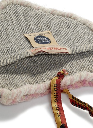 细节 –点击放大 - DOING GOODS - Pinky Leopard Wool Gift Hanger