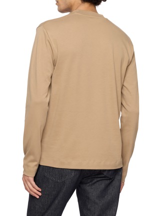背面 - 点击放大 - SUNSPEL - Long Sleeve Heavyweight Cotton T-Shirt