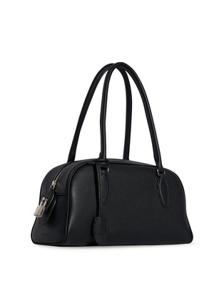 模特儿示范图 - 点击放大 - THE ROW - Small E/W India Grained Leather Shoulder Bag