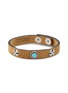 首图 - 点击放大 - MANCINO - Turquoise Stud Leather Bracelet