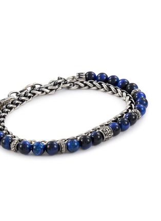 细节 - 点击放大 - MANCINO - Beaded Stone Double Wrap Bracelet