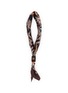 首图 - 点击放大 - MANCINO - Leather Bolo Silk Bandana