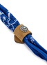 细节 - 点击放大 - MANCINO - Leather Bolo Cotton Bandana