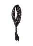 首图 - 点击放大 - MANCINO - Leather Bolo Silk Bandana