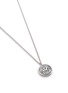 细节 - 点击放大 - TOM WOOD - Coin Pentant Rhodium Plated Silver Necklace