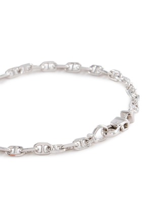 细节 - 点击放大 - TOM WOOD - Cable Rhodium Plated Silver Bracelet