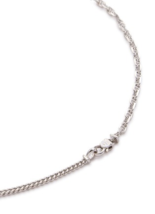 细节 - 点击放大 - TOM WOOD - Rue Rhodium Plated Silver Chain Necklace