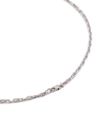 细节 - 点击放大 - TOM WOOD - Cable Rhodium Plated Silver Chain Necklace