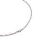 细节 - 点击放大 - TOM WOOD - Cable Rhodium Plated Silver Chain Necklace
