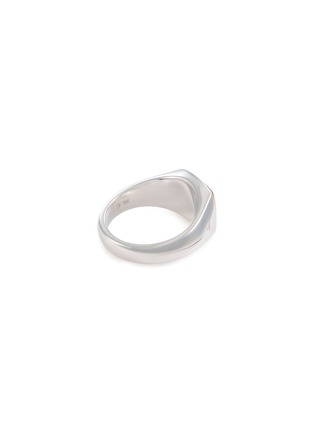 细节 - 点击放大 - TOM WOOD - Tiger Eye Kay Rhodium Plated Silver Ring