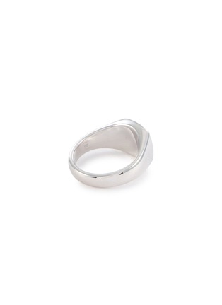 细节 - 点击放大 - TOM WOOD - Larvikite Kay Rhodium Plated Silver Ring