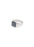 首图 - 点击放大 - TOM WOOD - Larvikite Kay Rhodium Plated Silver Ring