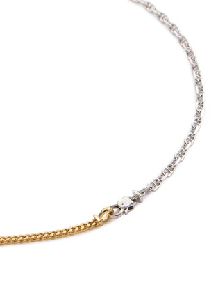 细节 - 点击放大 - TOM WOOD - Rue Rhodium Plated Silver Chain Necklace