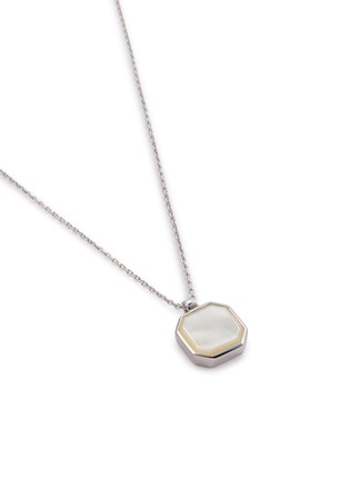 细节 - 点击放大 - TOM WOOD - Mop Dan Pentant Rhodium Plated Silver Necklace